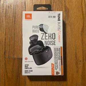 *NEW* JBL by Harlan Noise Cancelling Tune Buds Wireless Headphones